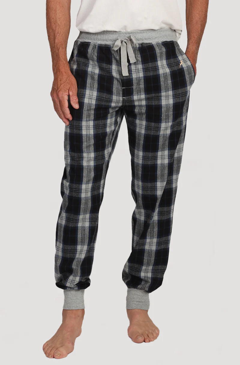 True Grit Mountain Check Flannel Men's Jogger